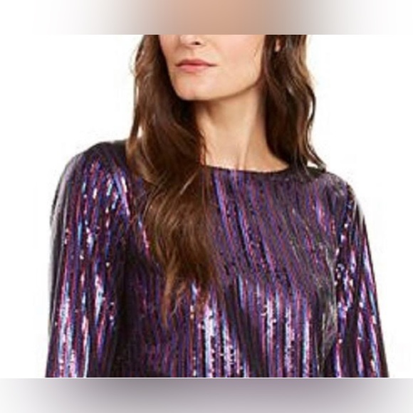 Trina Turk Sequin Mini size 4 - Picture 3 of 11